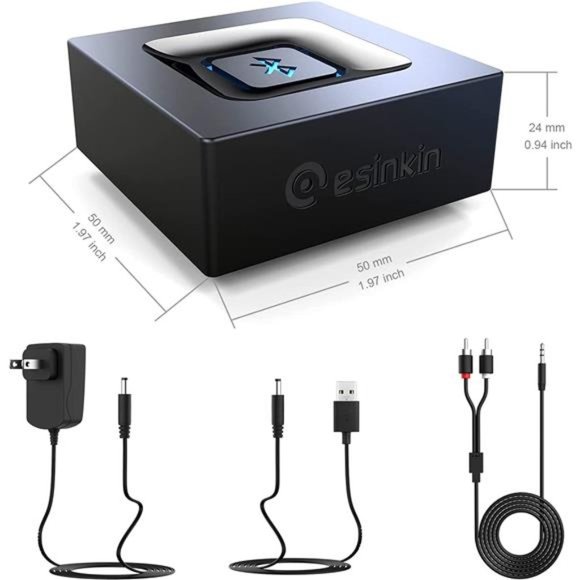 Bluetooth Audio Adapter for Music Streaming Sound System, W29-us Wireless Audio - Picture 6 of 6